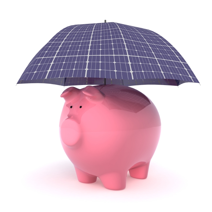 pujs pod solarnim dežnikom